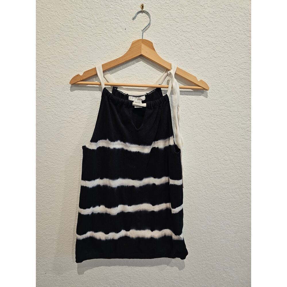 Wdny black cotton top sz medium